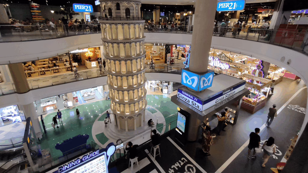 ターミナル21パタヤの最上階にあるPIER21フードコート