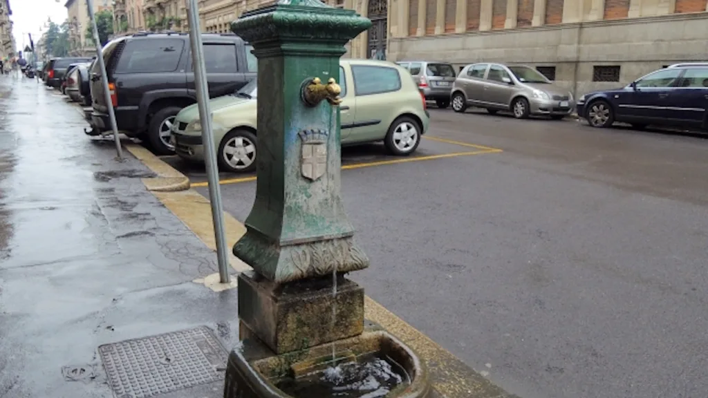 ミラノの水飲み場